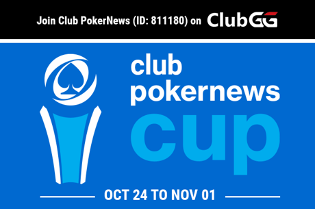 Become Our Next Club PokerNews Cup Champion on Oct. 24 - Nov. 1
