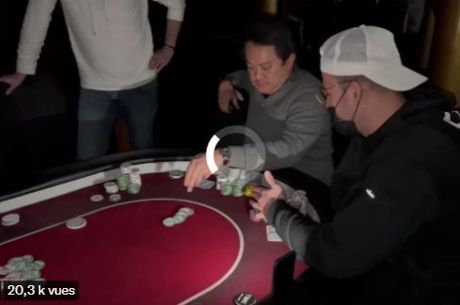 Coupure de courant au casino, ils jouent un pot de 30.000$ avant l'évacuation