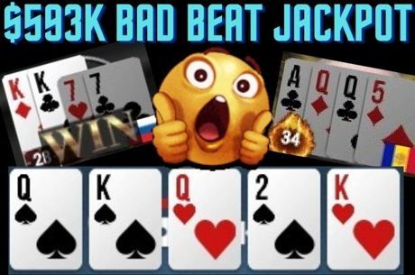 Bad Beat Jackpot: Il  perd avec carré... mais encaisse 366.000$