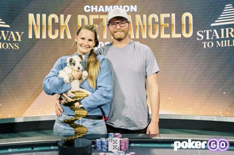Back-to-Back Champ: Nick Petrangelo Ships Stairway to Millions $100k Finale