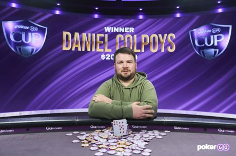 Daniel Colpoys Outlasts "Lucky Chewy" to Win First 2022 PokerGO Cup Event