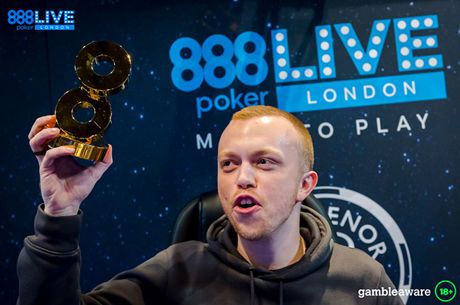 Hindry Banks Career-Best £60K Score and 888poker LIVE London Title