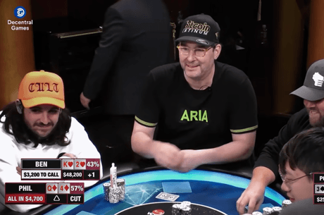 Phil Hellmuth Can't Seem to Get Away from the Old Queen-Four Hand