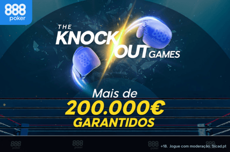 The Knockout Games na 888poker - 46 eventos KO e mais de €200K garantidos