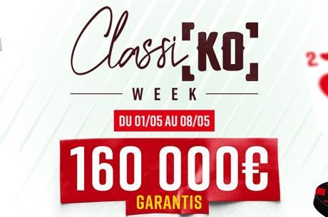 ClassiKO Week, encore près de 70.000€ à prendre ce week-end