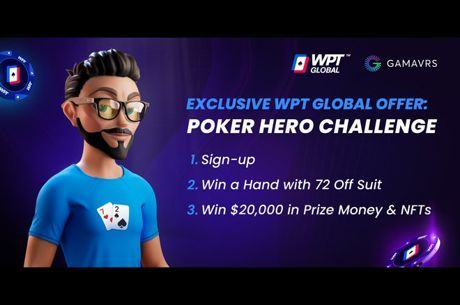 WPT Global lança Poker Hero Challenge com US$ 20.000 e sorteio de NFT