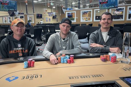 Zachary Hambrice Claims Top Spot After Three-Way Deal at The Lodge Card Club in Texas ($96,408)