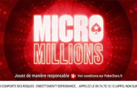 Le calendrier complet des MicroMillions, 2,5 millions garantis sur PokerStars (22 mai - 5 juin)