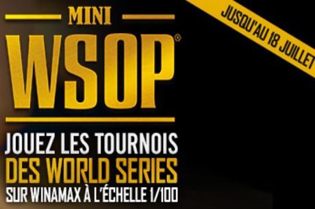 Les Mini WSOP jusqu'au 18 juillet sur Winamax