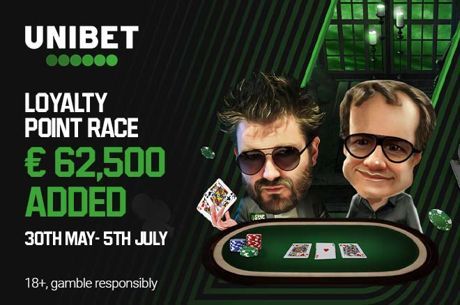 Your Share of €62,500 is Waiting to be Won at Unibet Poker