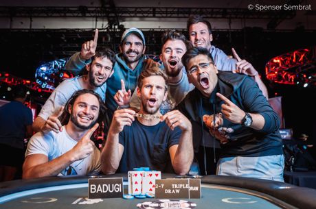 Dominick Sarle Wins 2022 WSOP Event #17: $2,500 Mixed Triple Draw Lowball ($164,243)