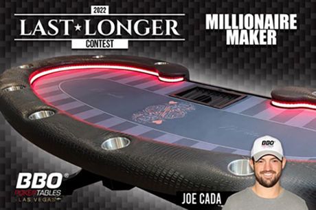 WSOP Champion Joe Cada Sponsors Epic Last Longer Contest During Millionaire Maker