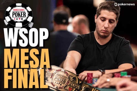 Daniel Custódio na luta por bracelete e mais de meio milhão em Mesa Final WSOP