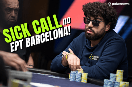 SICK! André Marques dá call doentio na mesa da TV do EPT Barcelona Main Event