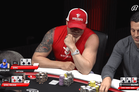Eric Persson Runs into Quad Aces in $290K Cooler on Live at the Bike