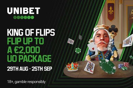 Beat the King of Flips to Win a €2,000 Unibet Open Package