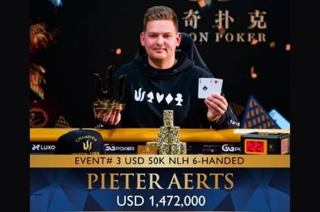 Aerts Heater Continues; Denies Grafton Heads-Up to Win First Triton Series Title
