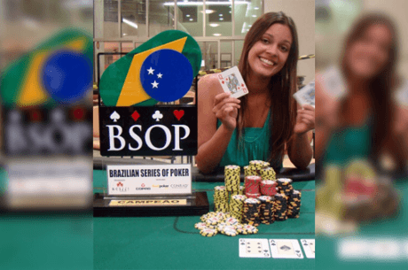Gabriela Belisário Campeã da Nona Etapa do BSOP – Belo Horizonte – MG