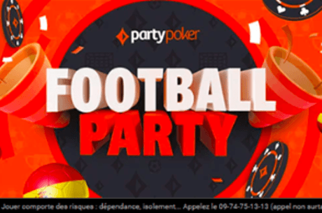 Football Party du 18 Novembre au 21 Décembre su PartyPoker