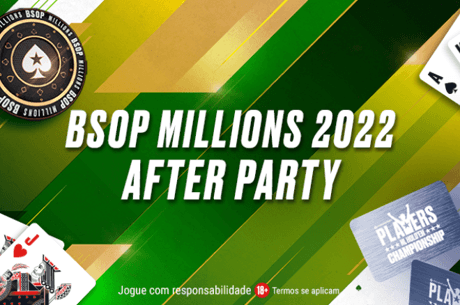 Torneio 'BSOP Millions 2022 After Party' do PokerStars oferece Platinum Pass por apenas US$ 1,10