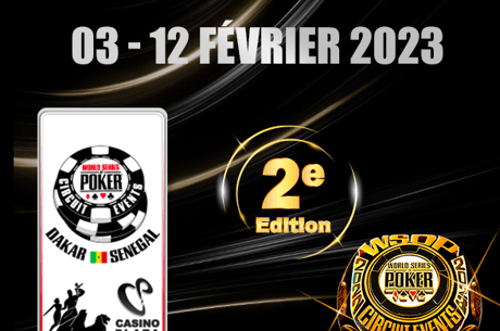 Les WSOP Circuit Reviennent au Casino Plaza de Dakar en Février 2023 !
