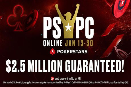 $2.5M PSPC Online Comes to PokerStars Merged MI & NJ Player Pools Jan. 13-30