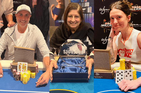 Wynn Millions: Mother & Son Book Wins on Same Night; Female POY Finds Gold