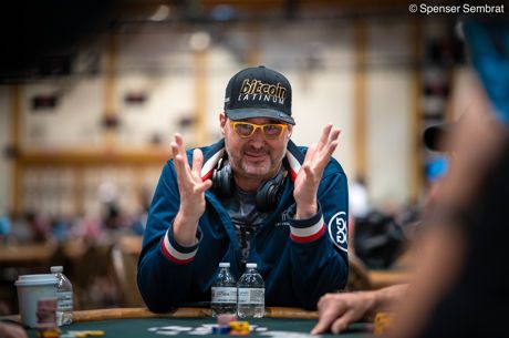 Phil Hellmuth Stacked Twice, Once By Airball, and Leaves Hustler Casino Live Game Early