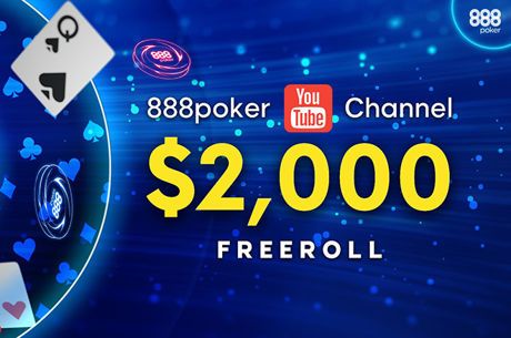 Não perca a chance de ganhar uma parte de US$ 4.000 nos Freerolls do 888poker em 6 de maio