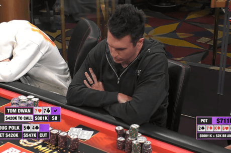 Did Tom Dwan Slow-Roll Doug Polk in $1.1 Million Poker Hand on Hustler Casino Live?