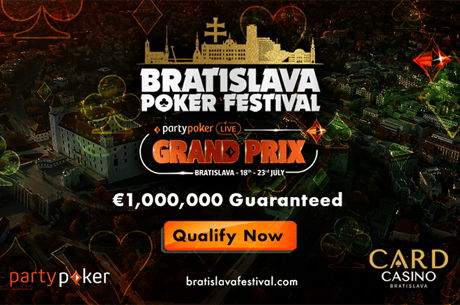 Get Ready For the €1M Gtd Bratislava Poker Festival 2023