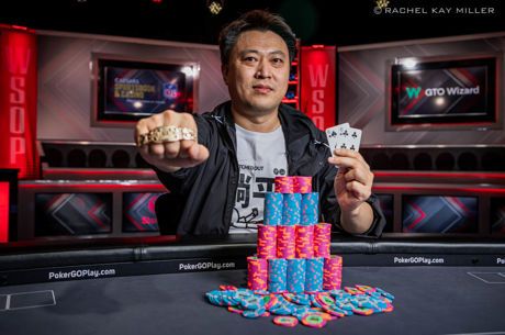 "Consegui!" Qiang Xu vence primeiro bracelete da WSOP no US$ 800 Deepstack (US$ 339.033)