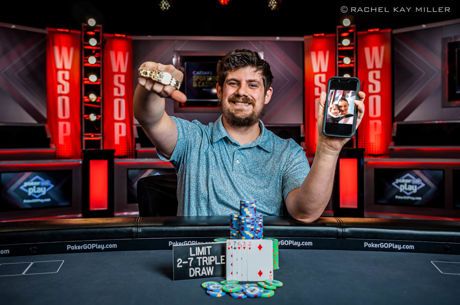 Nick Pupillo Wins First Bracelet In $2,500 Mixed Triple Draw for $181,978