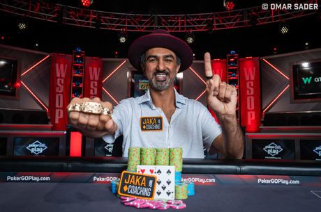 Prominent Poker Coach Faraz Jaka Leads By Example and Wins First Bracelet in Event #85: $1,500...