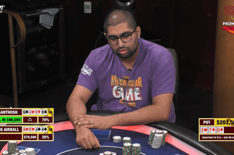 Nik Airball Torches Off Over $500K in Bonkers Hustler Casino Live PLO Game