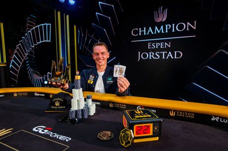 Former World Champ Espen Jorstad Beats Phil Ivey to Win Triton Poker London Event