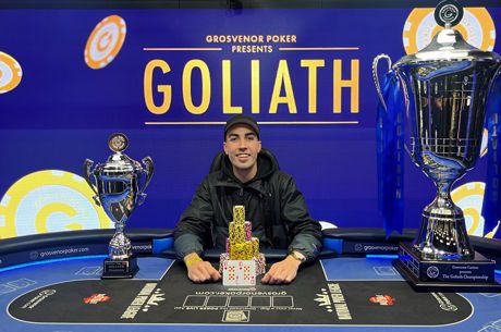 Alex Todd Goes Wire-to-Wire to Win Record-Breaking 2023 Goliath Main Event (£178,860)