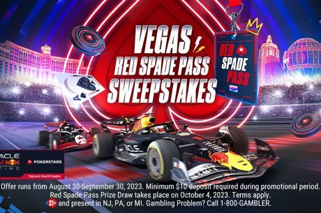 Win a Red Spade Pass to Vegas for the F1 Race Through PokerStars US