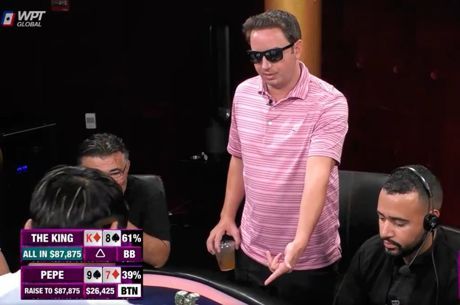 Poker Player Randomly Jams All In for High Stakes on Hustler Casino Live, Gets Owned