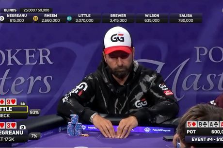 Can Short-Stacked Daniel Negreanu Push Around the Big Stack at Poker Masters Final Table?