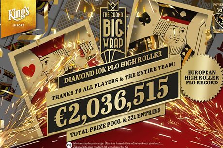 The Big Wrap Series Proves King's Resort is THE Place For PLO Action in Europe