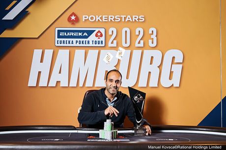 Amir Mozaffarian Champion du PokerStars Eureka Hamburg 2023