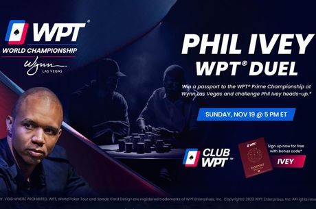 Phil Ivey Agrees to Play Heads Up with Two Lucky ClubWPT Members