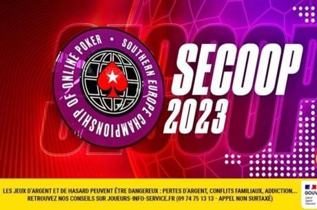 SECOOP 2023 sur PokerStars: Énormes Garanties du 5 au 26 Novembre