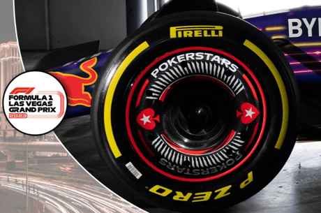 First Look! Las Vegas F1 Oracle Red Bull Racing Car Features PokerStars Wheel Covers
