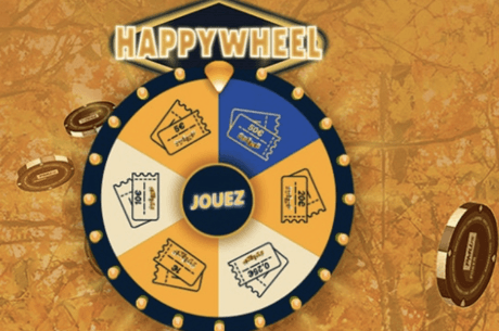 Retour de la Happy Wheel sur PMU Poker Jusqu'au 10 Décembre
