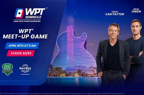 Brad Owen Bringing Meet-Up Game to WPT Seminole Hard Rock Poker Showdown