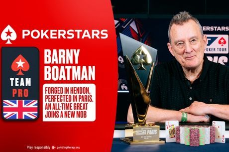 EPT Paris Champion Barny Boatman Unveiled as Latest PokerStars Team Pro
