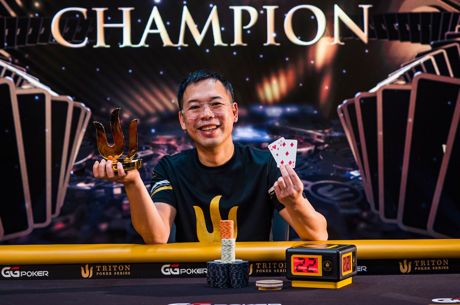 Elton Tsang vence US$ 150K NLH 8-Handed da Triton Poker Jeju e leva forra de US$ 4.210.000