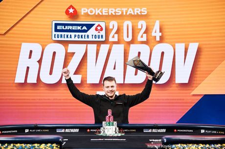 Robert Rohlich Defeats 1,526-Entry Field for Eureka Rozvadov Main Event Glory